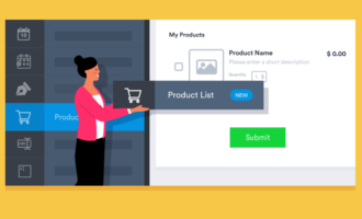 Introducing a new product list form field