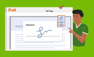 How to create a signature for PDF files in Foxit Reader