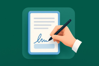 How to sign a document electronically