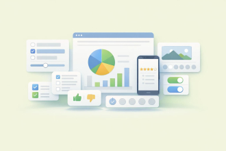 14 types of questions available in SurveyMonkey